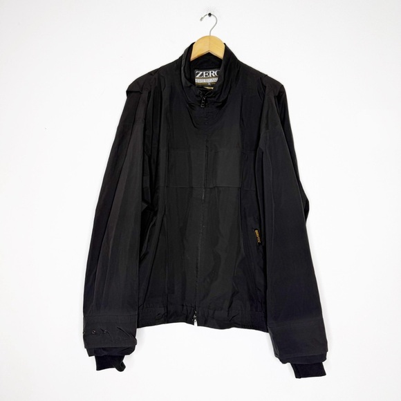Zero Restriction Golf Jacket Gore-Tex Men’s Size Large Black Full Zip - Picture 1 of 8